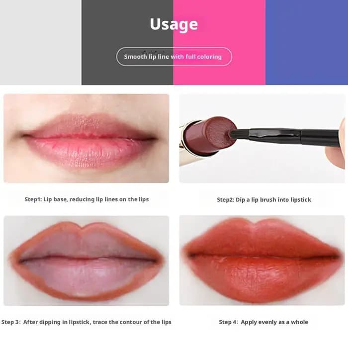 Pinceaux à lèvres pour maquillage