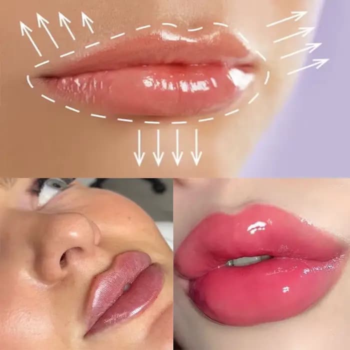 Huile Essentielle Repulpante Instantanée pour les Lèvres – Augmente l'Élasticité