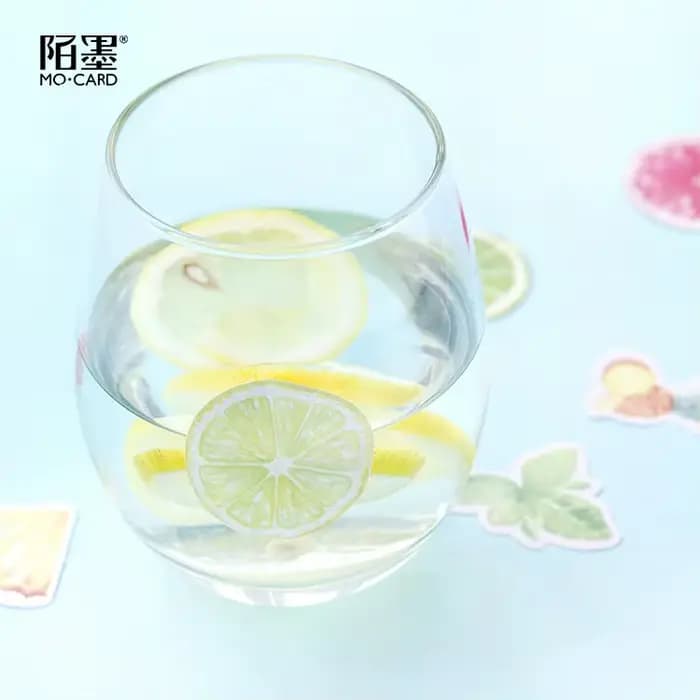 Autocollants décoratifs en fruits pour bricolage, petit papier étiquette personnalisé et mignon pour journaux et agenda, papeterie japonaise de scrapbooking pour fournitures d'enseignants