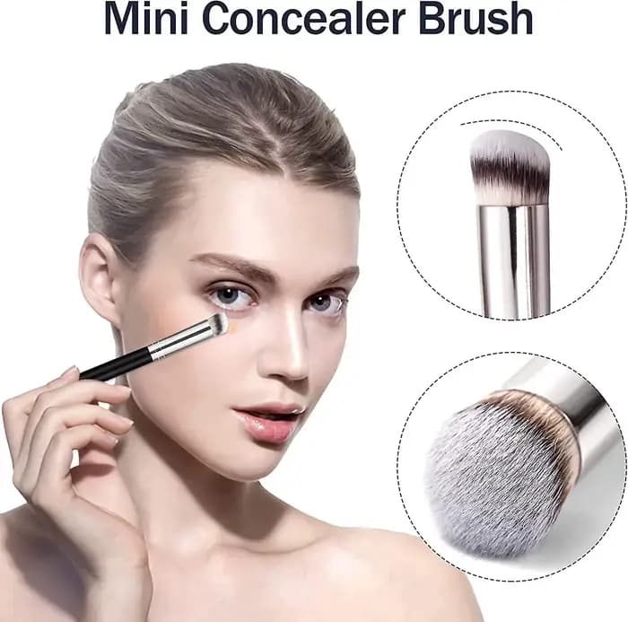 Pinceau correcteur de fond de teint 1/2/5 pièces