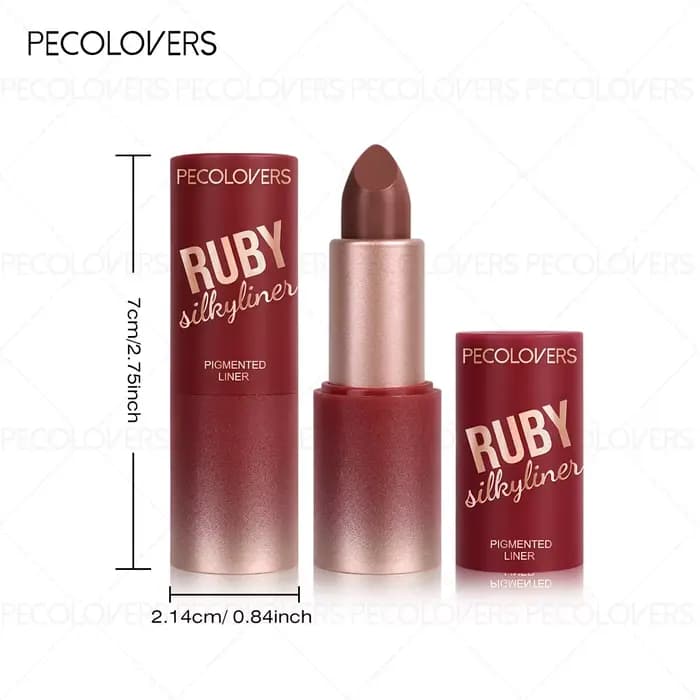 Rouge à lèvres mat 6 couleurs