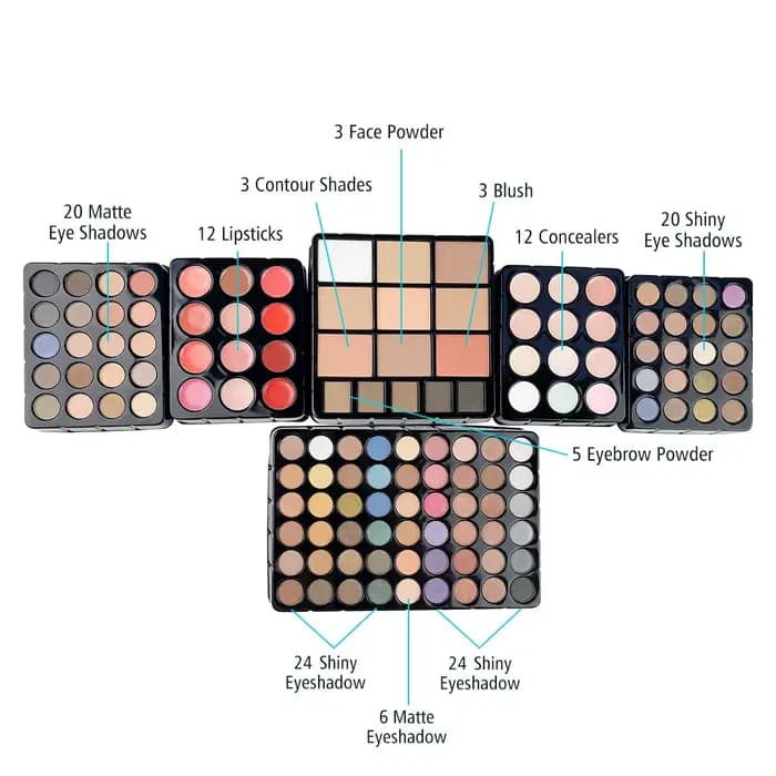 Kit cosmétique professionnel de beauté
