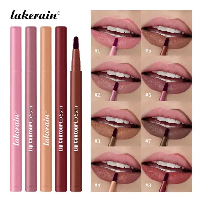 Stylo antiadhésif 2 en 1 pour Contour des lèvres
