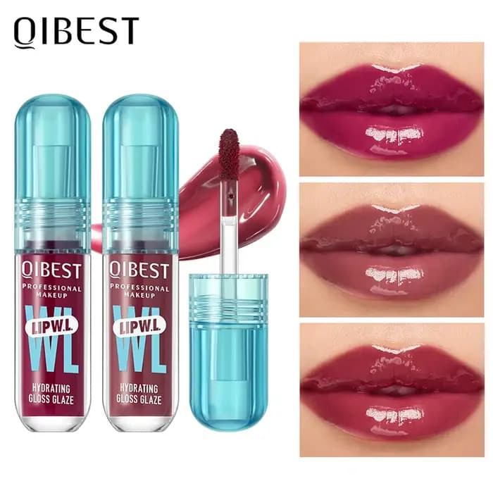 QIBEST Gloss à lèvres hydratant