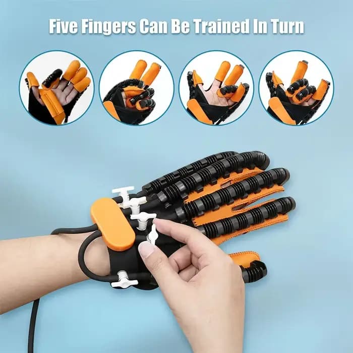 Gants de Robot de rééducation d'hémiplégie d'accident vasculaire cérébral, entraînement des doigts, gants de Massage, dispositif de récupération de la fonction de la main