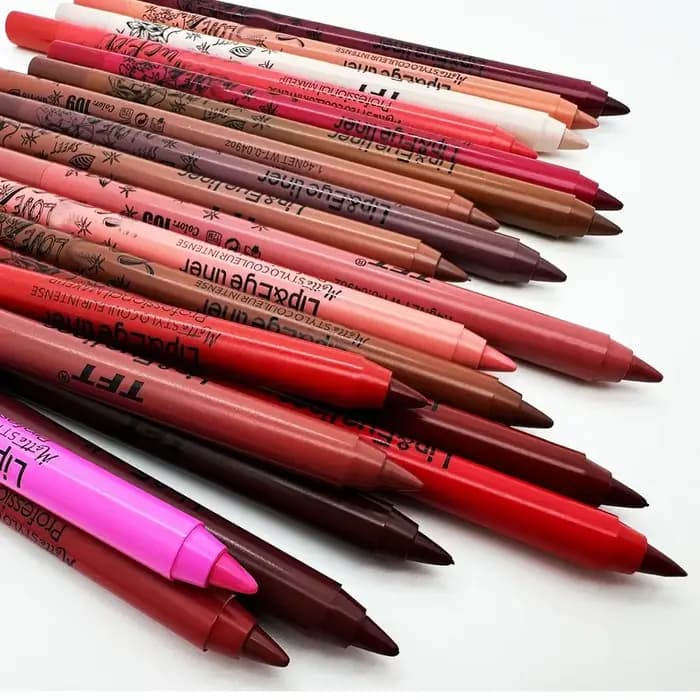Crayon à lèvres mince 20 couleurs