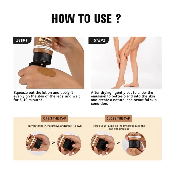 Maquillage pour les jambes