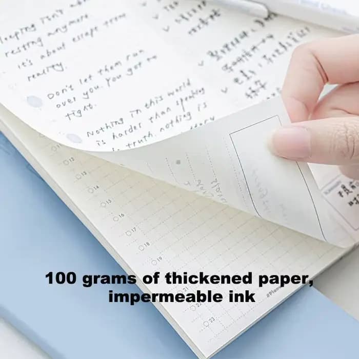 Planwith To Do List Bloc-notes sans daté pour planificateur quotidien, bloc-notes pour organisateur de liste de contrôle des tâches pour le travail et l'étude avec autocollants ABC