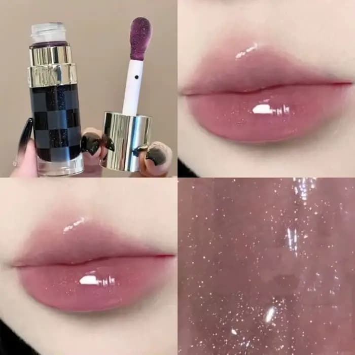 Toot Dodo Gloss à lèvres éclatant Formule hydratante Effet verre transparent Look élégant Parfait pour les cadeaux de fêtes