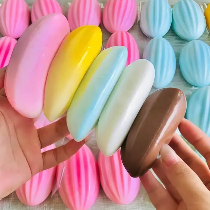 Jouet anti-stress Kawaii en forme de melon, en PU souple, à remontée lente, type Mochi, pour la décompression, décoration de bureau, cadeau mignon