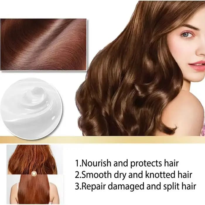 Masque capillaire magique à la kératine pour cheveux maltés, 5 secondes, répare les cheveux crépus endommagés, lissant, nourrir, lisser, soins capillaires