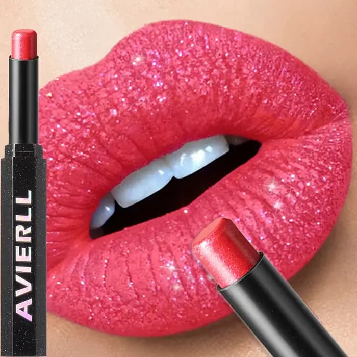 Rouge à lèvres brillant effet diamant
