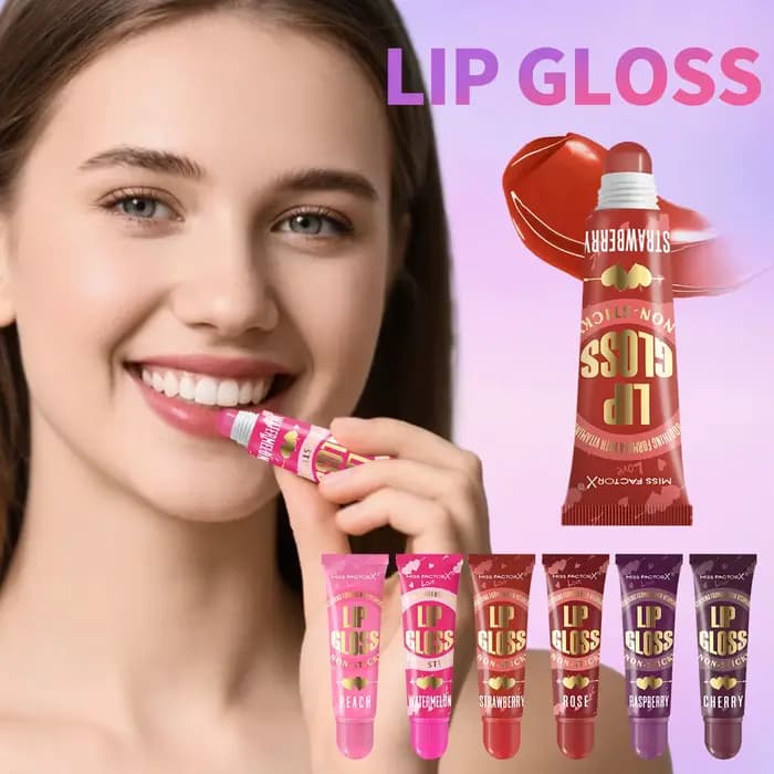 Ensemble de 6 gloss à lèvres