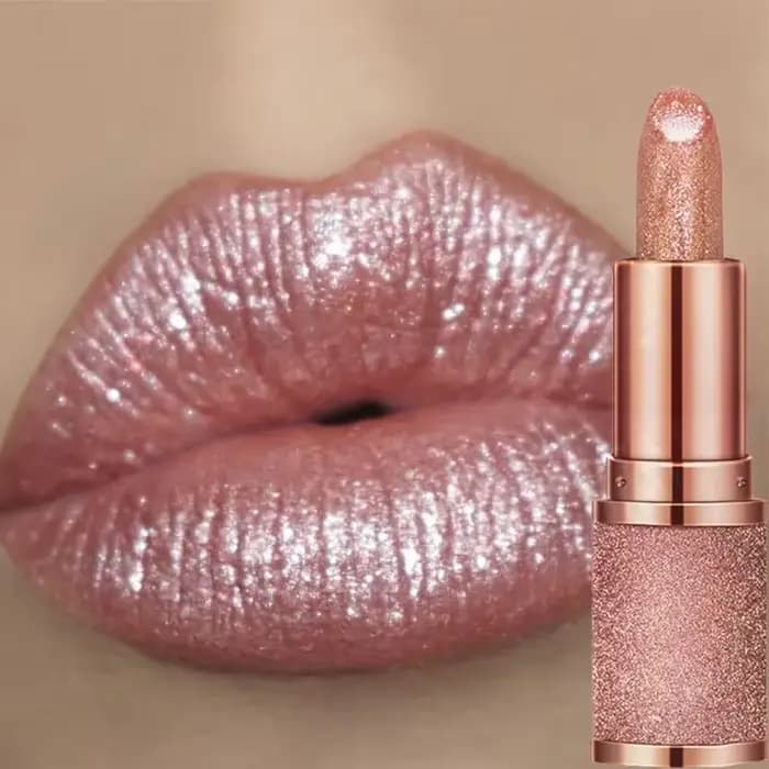 Rouge à lèvres à paillettes