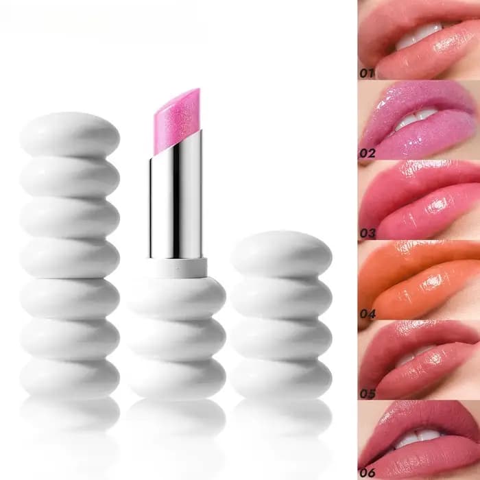 Rouge à lèvres léger et nourrissant, 6 couleurs fines, couleurs longue durée, facile à appliquer, hydratant pour les lèvres