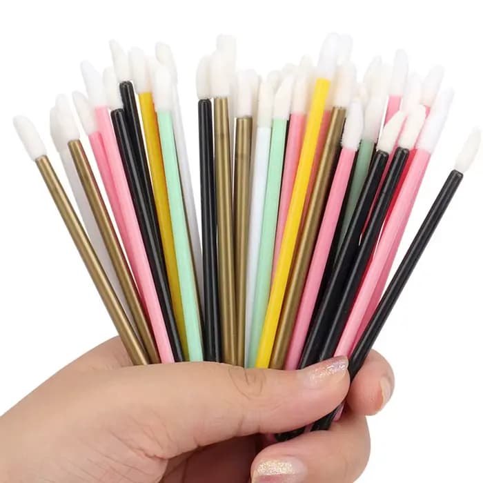 100 pièces brosse à lèvres