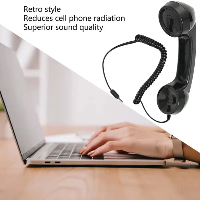 Récepteur de téléphone portable multifonction rétro, Radiation Verde, Déterminer, Combiné, Mobile, Matin GroOO