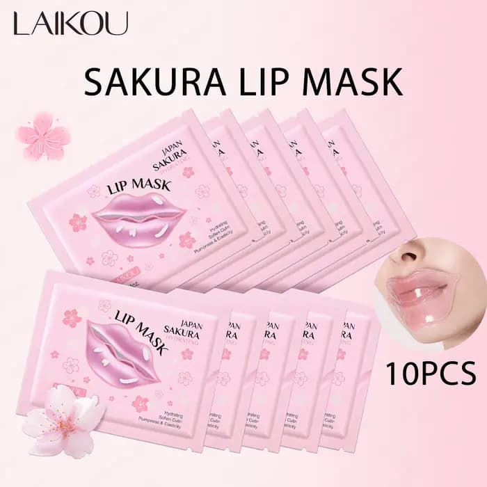 LAIKOU 5/10 pièces masque à lèvres soin