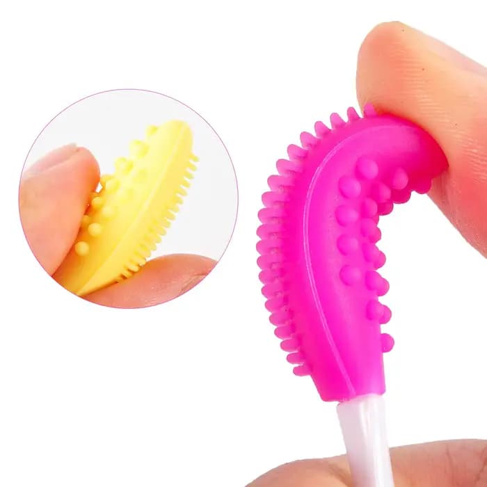 Brosse à lèvres en Silicone