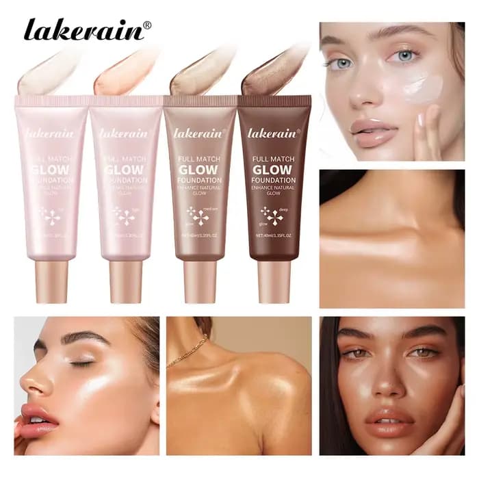Fond de teint liquide brillant