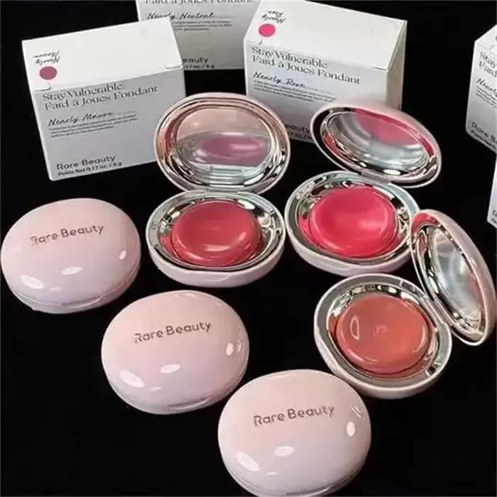 Fard à joues rose mauve neutre Fashion Rare Beauty