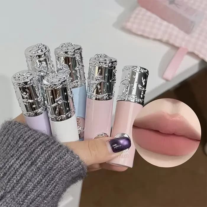 NICEKEY Rouge à Lèvres Liquide Mat Nude Hydratant