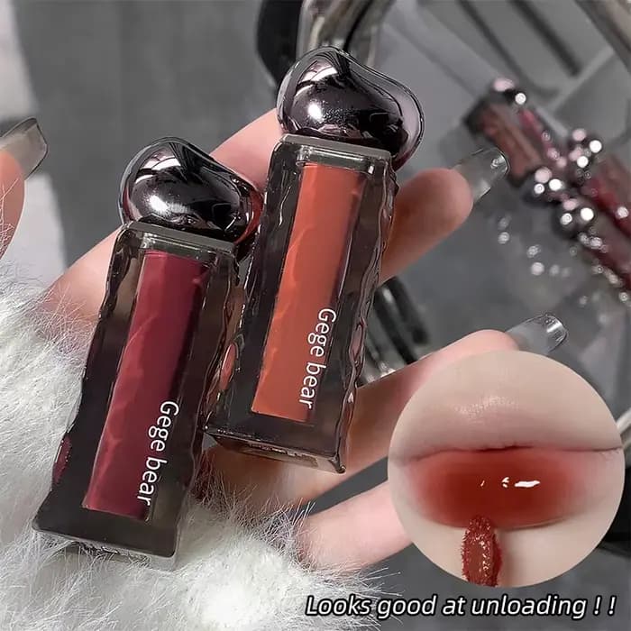 Gege Bear Gloss et laque à lèvres effet verre