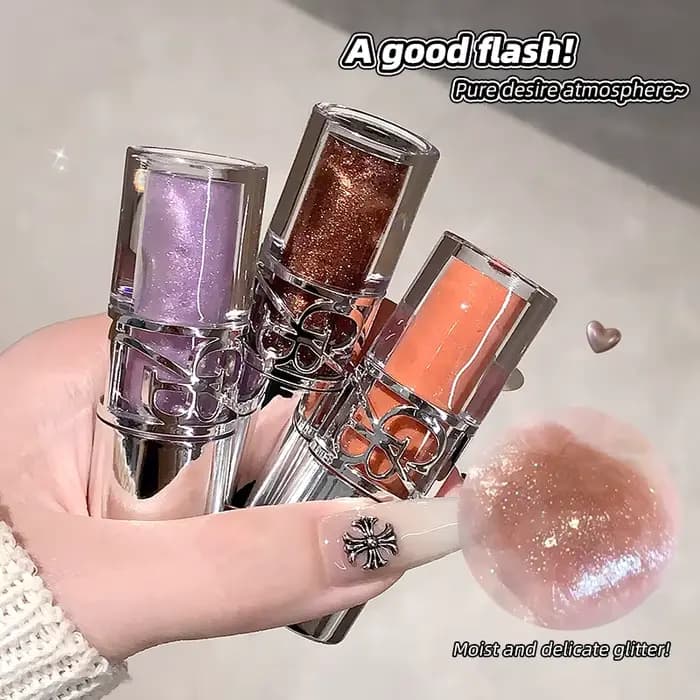 Gloss à lèvres miroir scintillant Gege Bear