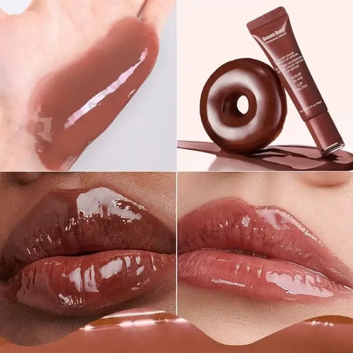 Gloss à lèvres nacré hydratant effet brillant