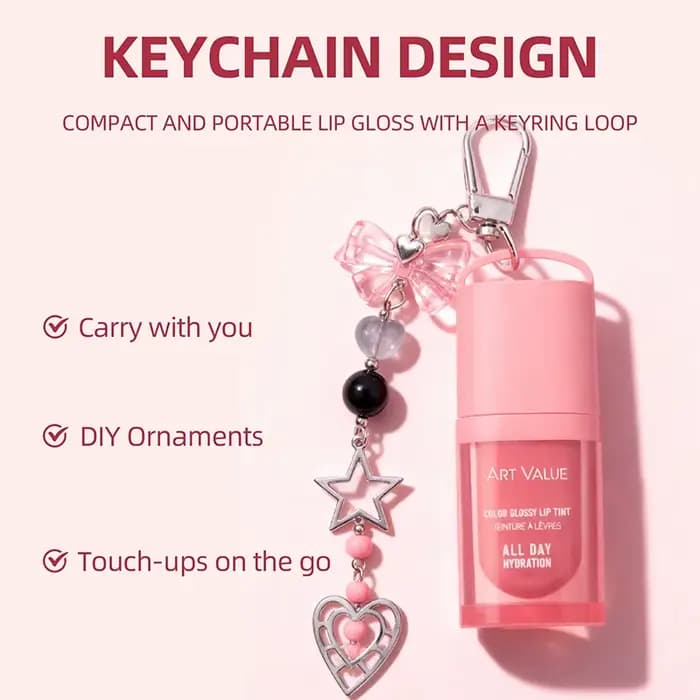 Gloss à lèvres effet miroir