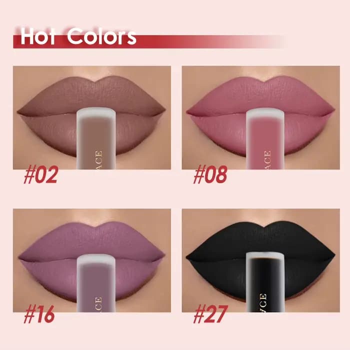 NICEFACE mat liquide rouge à lèvres imperméable longue durée brillant