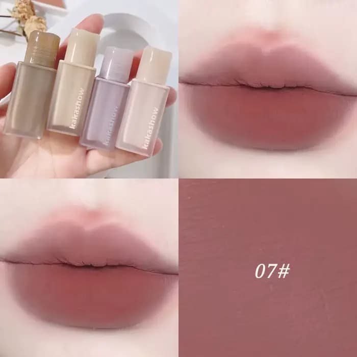 Rouge à lèvres liquide mat rose châtain