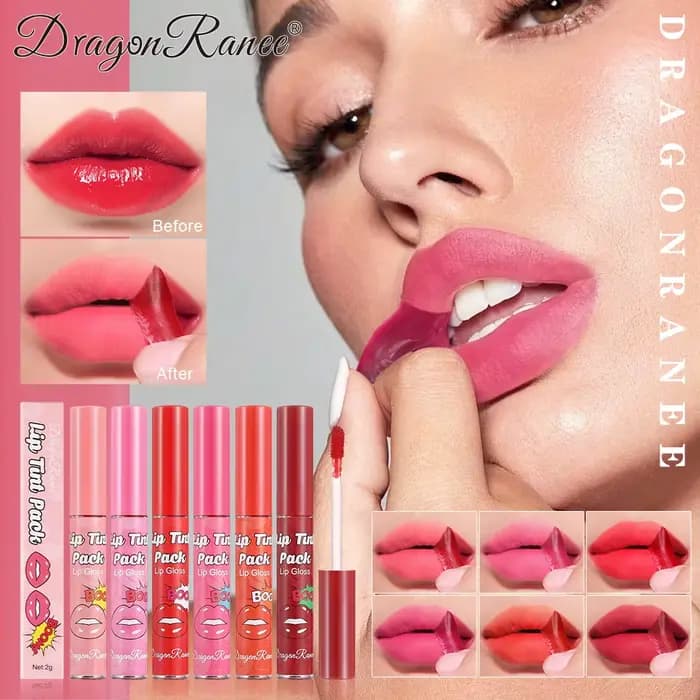 Peel Off Rose rouge brillant à lèvres contour
