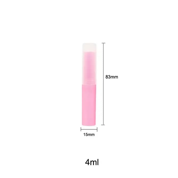 30/50/100/200 pièces Tubes de recharge DIY pour baume à lèvres 4ml