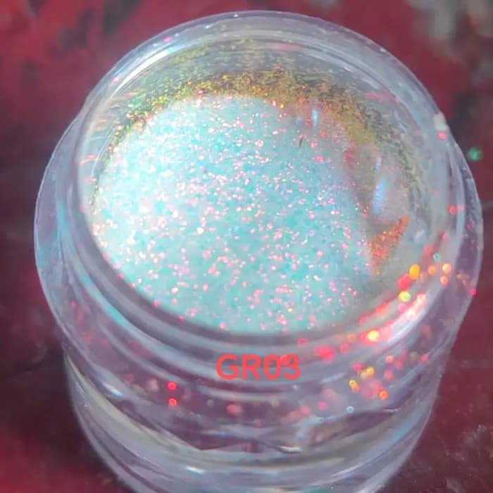 Pigment Multichrome Scintillant Effet Arc-en-ciel Changeant de Couleur