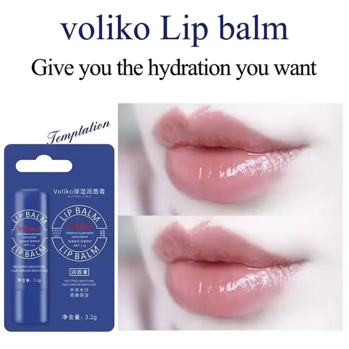 Baume à lèvres exfoliant nettoyant