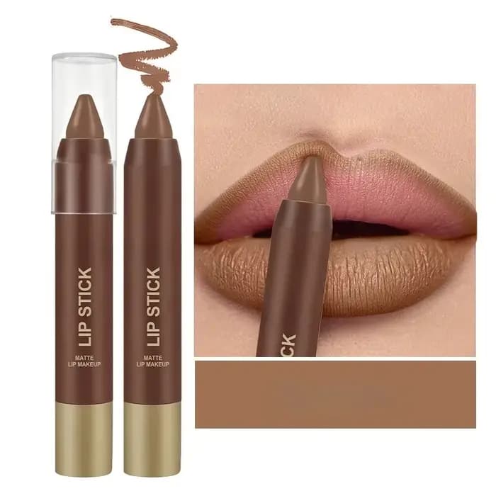 Rouge à lèvres chocolat antiadhésif lisse et pigmenté