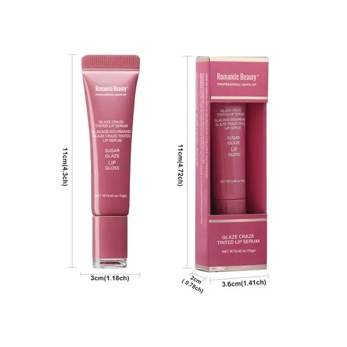 Gloss à lèvres nacré hydratant effet brillant