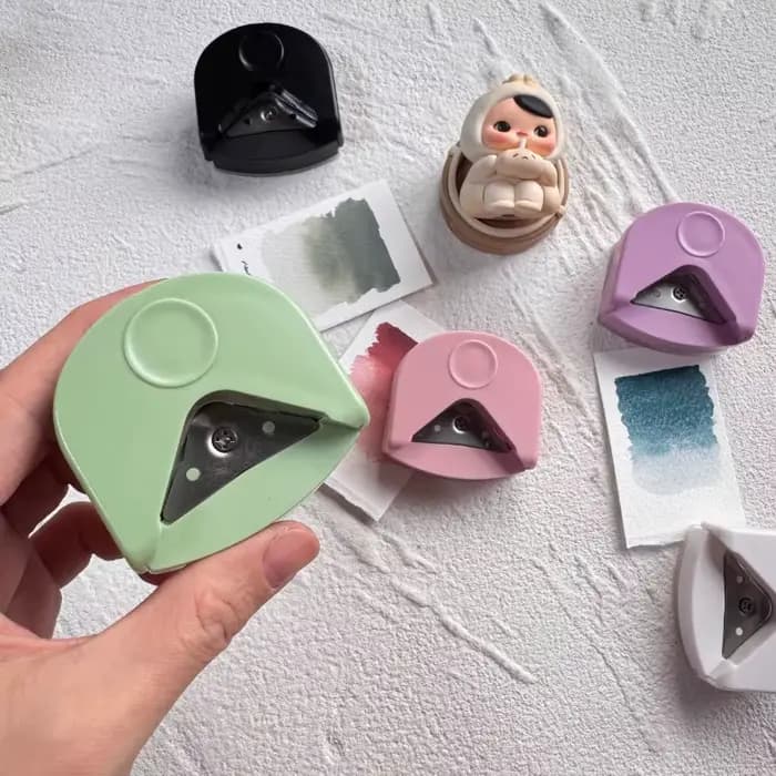 Coupe-coins R4 Rounder Cutter, petit arrondisseur de coins, pour papier photo, aquarelle, cartes, papeterie, découpe de coins arrondis