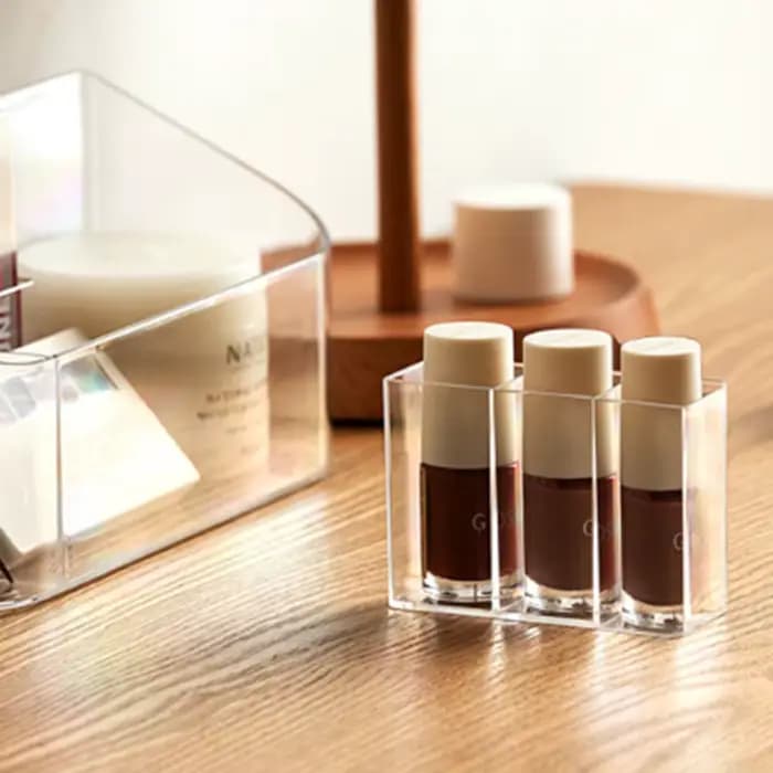 Boîte de rangement de maquillage