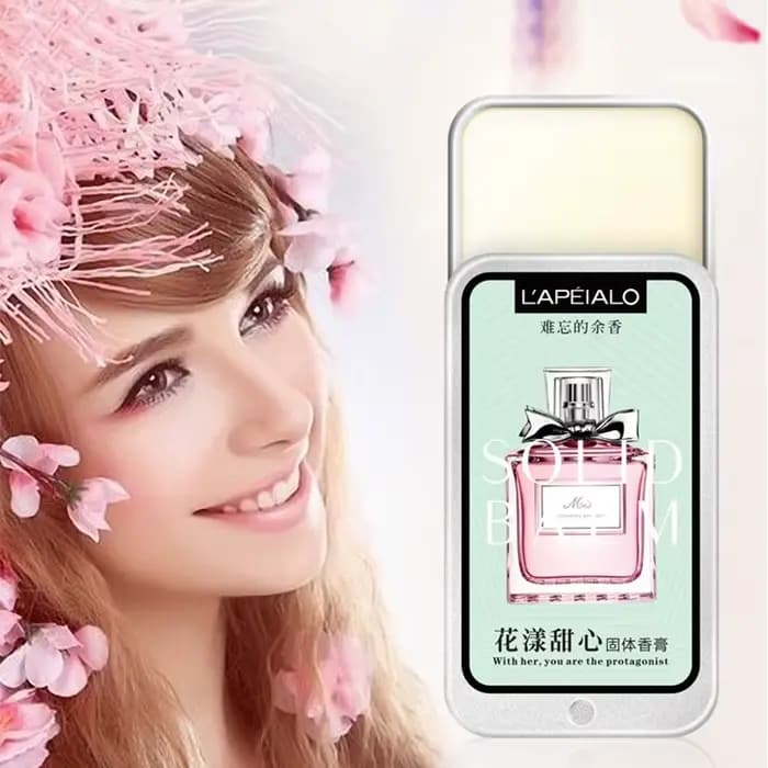 Baume solide parfumé aux phéromones pour femme