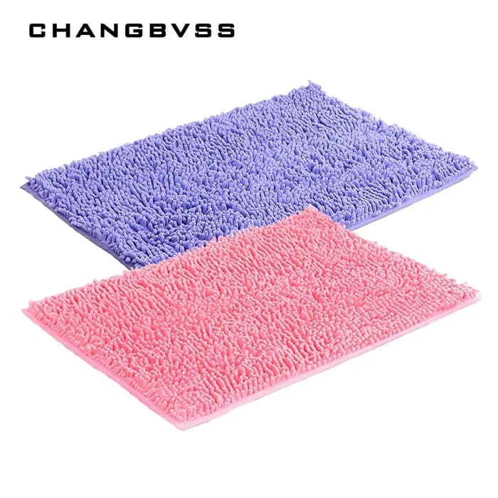 Tapis de bain 12 couleurs pour salle de bain, tapis de salle de bain antidérapant dans la toilette, tapis de salle de bain 3 tailles pour chambre à coucher, canapé alfombra bano