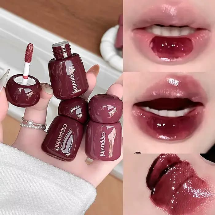 Gloss à lèvres mat et miroir