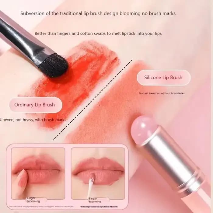 Brosse à lèvres en Silicone