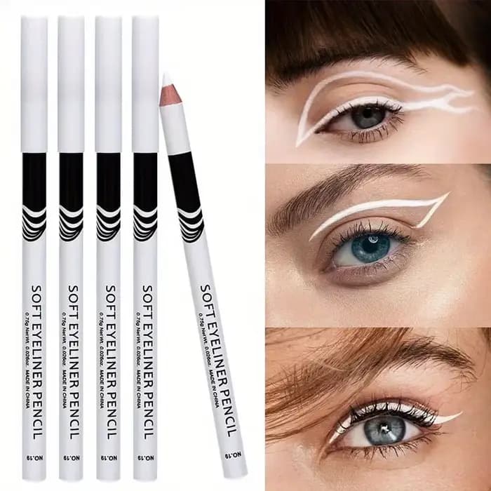 Crayon Eyeliner Blanc à vaccage Rapide