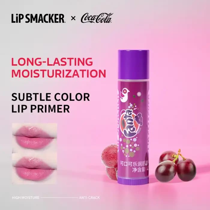 SMACKER X CoCa Cola baume à lèvres collaboratif pour automne hiver hydratant longue durée coloré