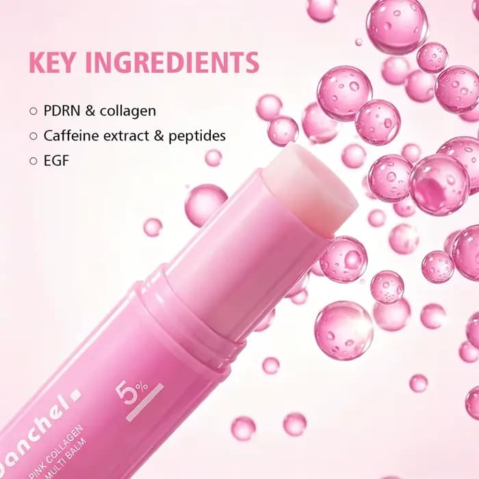 Stick de baume au collagène rose PDRN
