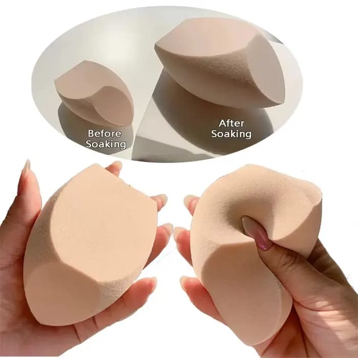 Éponge de maquillage extra large pour fond de teint