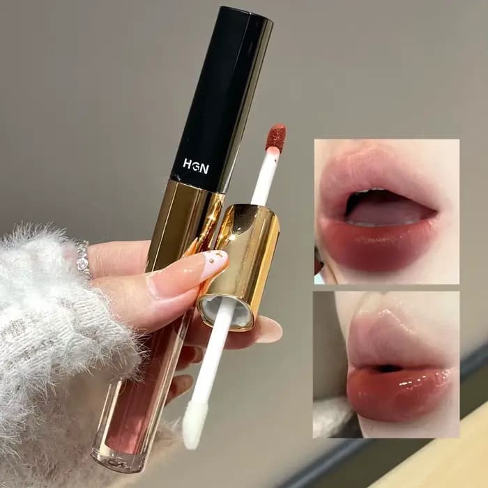 Gloss à lèvres double embout
