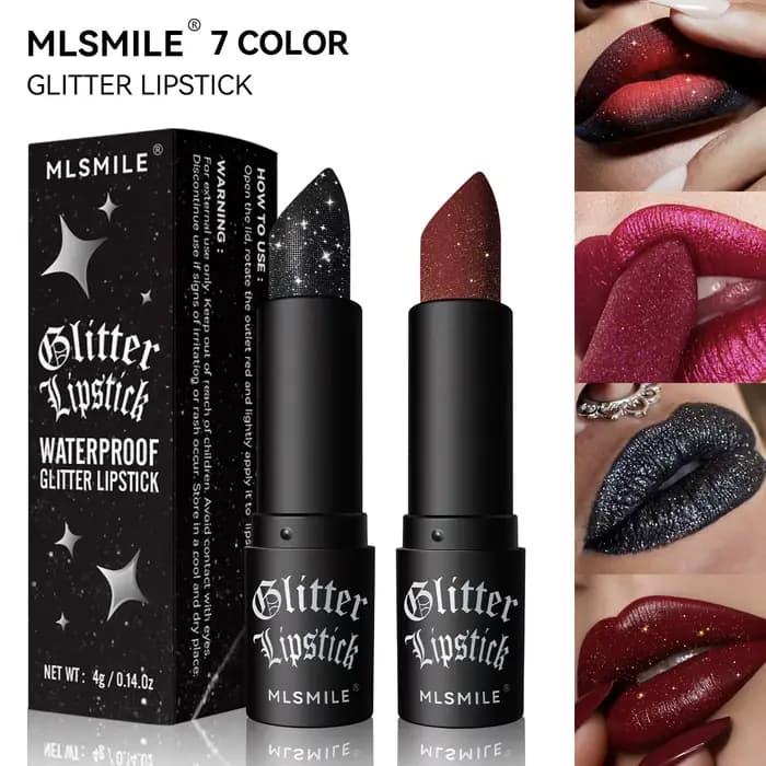 Rouge à lèvres à paillettes